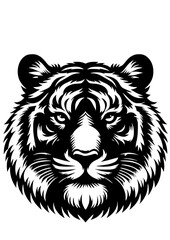 Tiger Face SVG, Cat SVG, Lion SVG, Cat from jungle SVG, Dangerous Animals SVG, Stripes SVG, Tiger Head SVG, Tiger Head Silhouette, Clipart, Cut file for Cricut, SVG, JPG, PNG, Leopard
