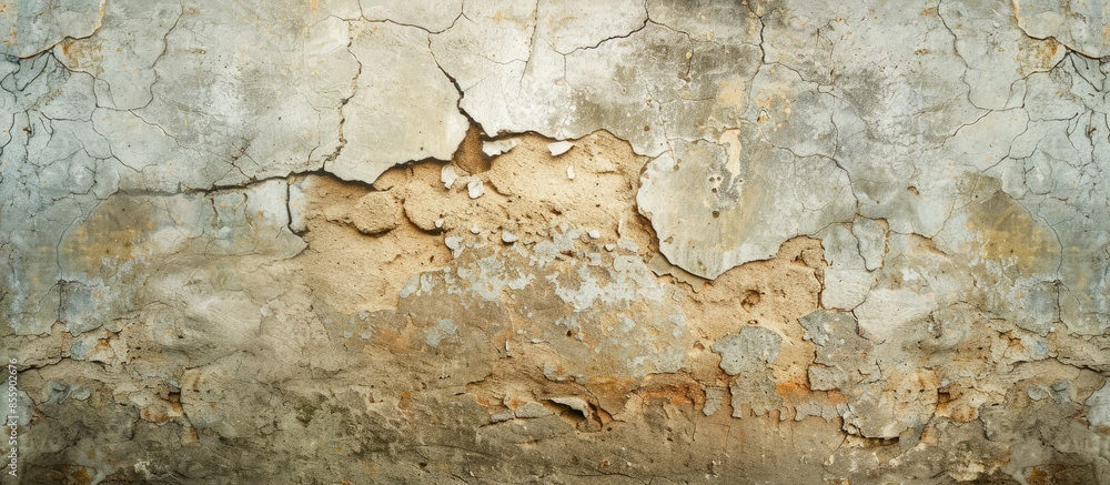 Poster stone grunge texture for background. a dirty not perfect old wall with cracks and peeling paint. cop