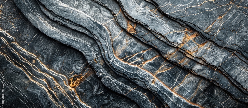 Poster Abstract line in stone surface. Patterns on the stone surface. Copy space image. Place for adding text and design