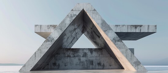 logo real estate letter a architecture. Copy space image. Place for adding text and design