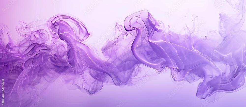 Poster purple smoke abstract background. pastel background. copy space image. place for adding text and des