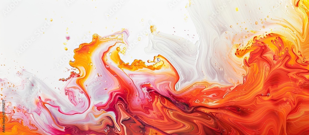 Poster liquid oil paint wave texture background,. copy space image. place for adding text and design