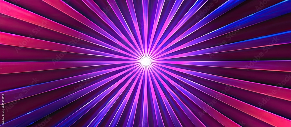 Aufkleber light rays. neon radial lines background for comic book. circular geometric space background. copy s