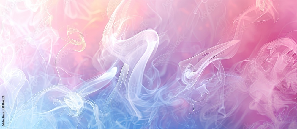 Poster color smoke pastel background abstract design isolated. copy space image. place for adding text and 