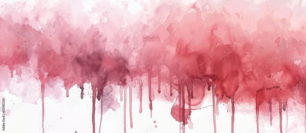 Fototapete bloody font pastel background abstract watercolor isolated. copy space image. place for adding text 