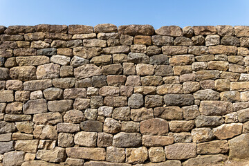 ancient stone wall