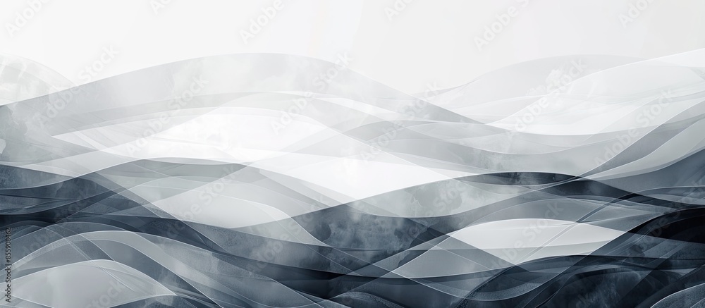 Poster gray background with graphic patterns, texture. modern abstract design for screensaver template. cop