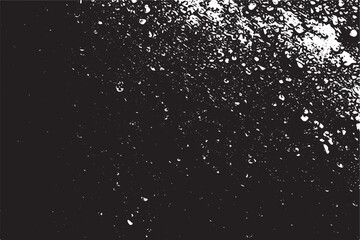 Abstract vector noise | Small particles of debris and dust | Distressed uneven background | Grunge texture overlay with rough and fine grains isolated on white background | Vector illustration