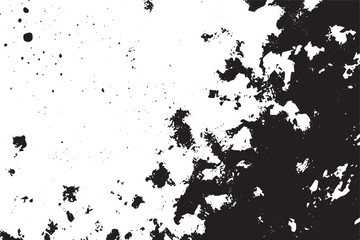 Abstract vector noise | Small particles of debris and dust | Distressed uneven background | Grunge texture overlay with rough and fine grains isolated on white background | Vector illustration