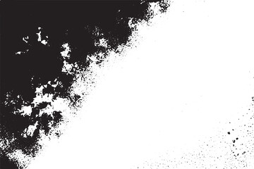 Abstract vector noise | Small particles of debris and dust | Distressed uneven background | Grunge texture overlay with rough and fine grains isolated on white background | Vector illustration