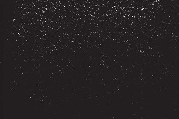 Abstract vector noise | Small particles of debris and dust | Distressed uneven background | Grunge texture overlay with rough and fine grains isolated on white background | Vector illustration