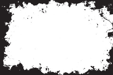 Abstract vector noise | Small particles of debris and dust | Distressed uneven background | Grunge texture overlay with rough and fine grains isolated on white background | Vector illustration