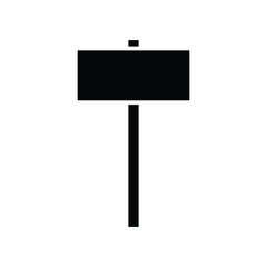 Fototapeta premium street sign icon vector design template simple and clean
