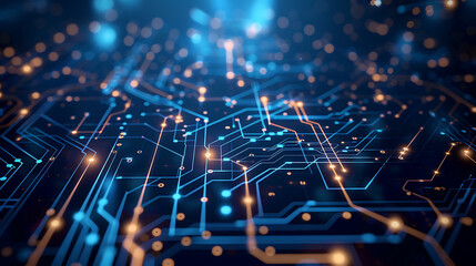 Fototapeta premium abstract technology background