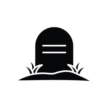 tombstone icon vector design template simple and clean