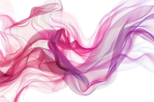 Dynamic Abstract Shapes isolated on transparent background