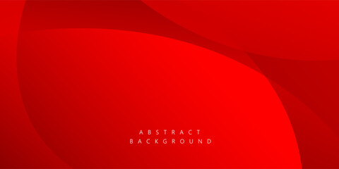 Red wave overlap vector background for corporate concept, template, poster, brochure, website, flyer design. Vector illustration	