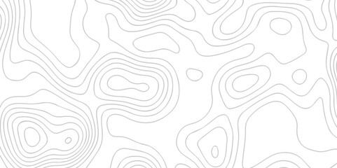 Abstract pattern with lines. Abstract sea map geographic contour map and topographic contours map background. Abstract white pattern topography vector background. Topographic line map background.