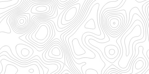 Abstract pattern with lines. Abstract sea map geographic contour map and topographic contours map background. Abstract white pattern topography vector background. Topographic line map background.
