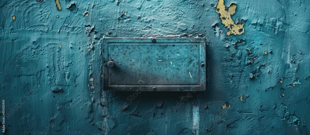 Poster wall plate. copy space image. place for adding text and design