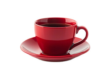 Latte Coffee Cup isolated on transparent background