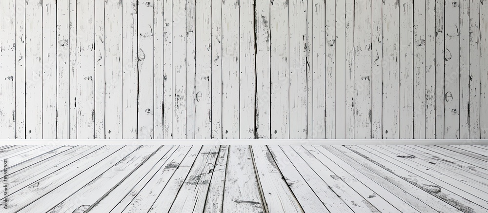 Poster this is the pattern of the wood walls painted white. copy space image. place for adding text and des