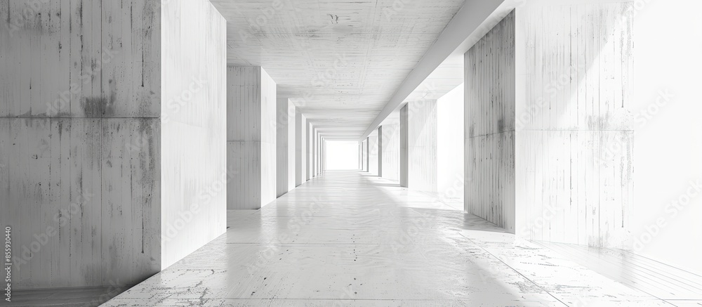 Poster architectural background, blank room, abstract architecture, conceptual design. copy space image. pl
