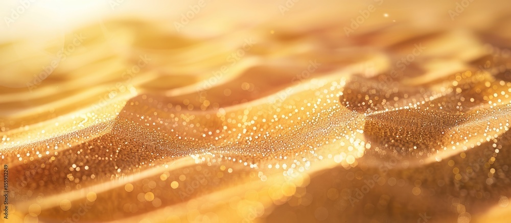 Poster sand desert. copy space image. place for adding text or design