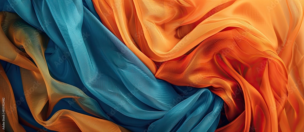 Poster abstract fabric background. copy space image. place for adding text or design