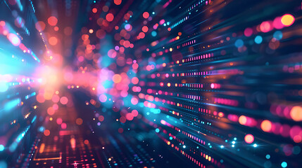 Obraz premium technology background