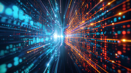 Fototapeta premium technology background