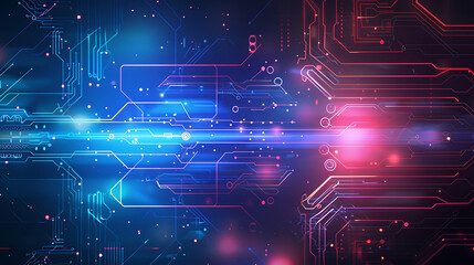 Obraz premium technology background