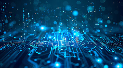 Obraz premium technology background