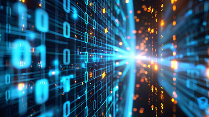 Fototapeta premium technology background