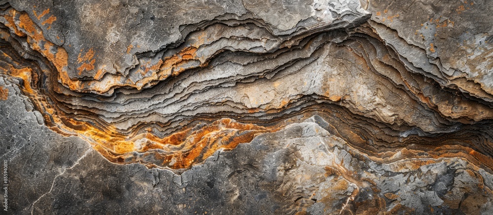 Poster Abstract line in stone surface. Patterns on the stone surface. Copy space image. Place for adding text and design