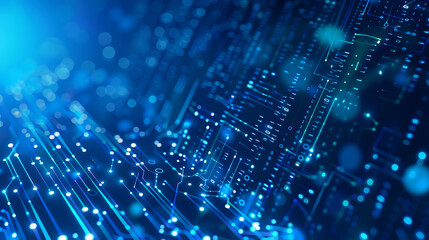 Obraz premium technology background