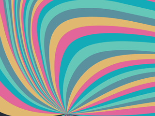 Vintage retro banner background. Colorful wallpaper. Vector illustration. party background.	