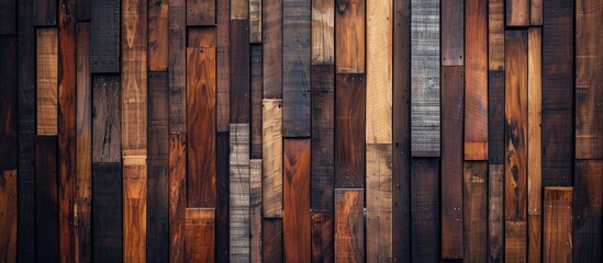 Wooden wall pattern background. Abstract wood wall texture background. Take photo from mobile phone, not adjust by applications or program. Copy space image. Place for adding text and design