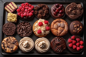 Mixed Dessert Platter professional advertising food photography