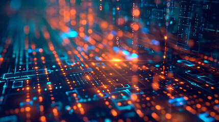 Fototapeta premium technology background