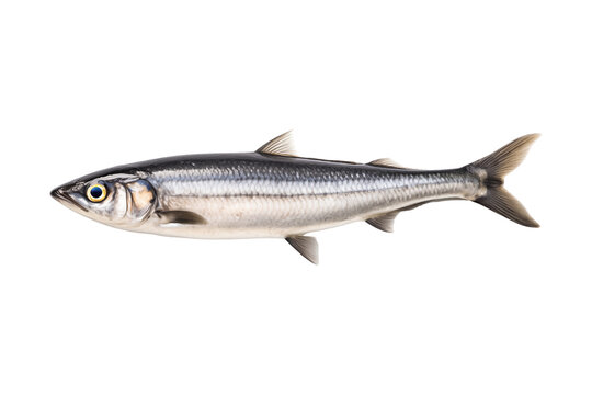 sardine fish isolated on transparent or white background, png