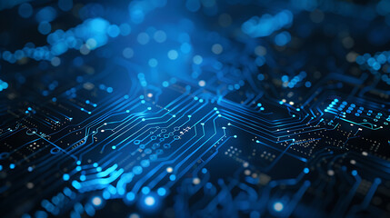 Obraz premium technology background