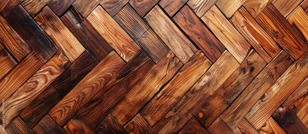 Poster wooden floor or table texture. oak with natural pattern background. best parquet for your interior d