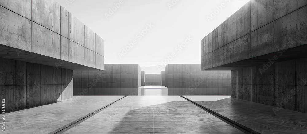 Poster abstract architecture. copy space image. place for adding text and design