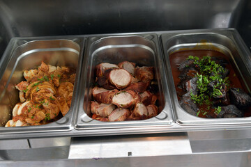 brunch, hochzeit, feier, geburtstag, essen, buffet, restaurant, warmhalten, catering, kartoffel, lachs, fisch, gemüse, lauch, sauce frisch, lecker, regional, aufschnitt, schweinebraten, essen, fleisch