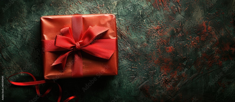 Poster christmas gift. copy space image. place for adding text and design