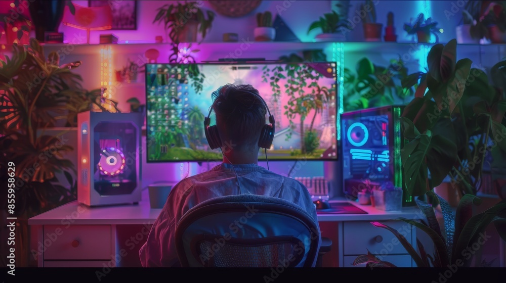 Poster an -based video game developer is currently working on a new project.