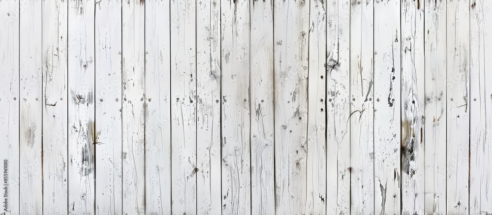 Poster this is the pattern of the wood walls painted white. copy space image. place for adding text and des