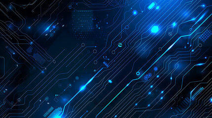 Obraz premium technology background