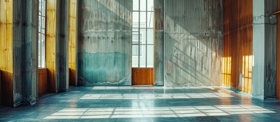 Fototapeta premium empty interior. Copy space image. Place for adding text and design
